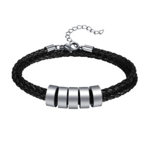 Bracelet personnalisé noms de famille pour hommes 13