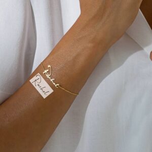 Bracelet personnalisé prénom manuscrit 11
