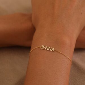 Bracelet personnalisé prénom manuscrit 12