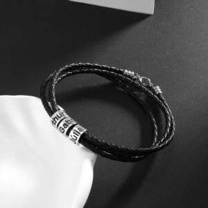 Bracelet tissé personnalisé pour homme 11