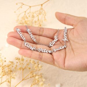 Bracelet personnalisé avec plusieurs noms 12