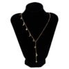 Collier à longue chaîne étoilée 10