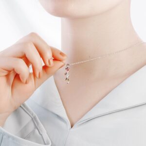 Collier pendentif spirale personnalisé 14