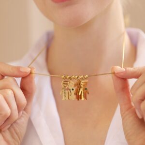 Collier pendentifs Garçons-Filles personnalisé 9 Collier pendentifs Garçons-Filles personnalisé 9