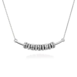 Beau collier à breloques personnalisées 10