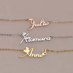 Collier personnalisé en acier inoxydable 10