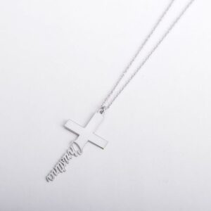 Collier pendentif croix personnalisé 11 Collier pendentif croix personnalisé 11