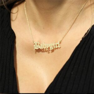 Collier nom personnalisé pour femme 7