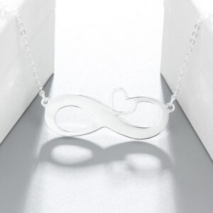 Pendentif Cœur Infini personnalisé 9