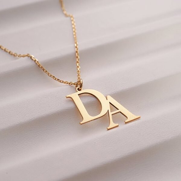 Collier 2 lettres initiales 5