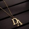 Collier 2 lettres initiales 13