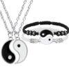 Ensemble Bracelet et collier Yin Yang pour Couple 14