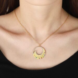 Collier pendentif personnalisé prénoms famille 15