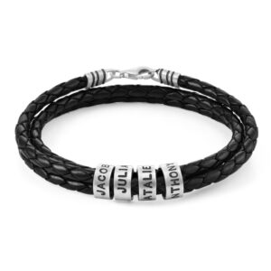 Bracelet tissé personnalisé pour homme 14