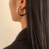 Boucles d’oreilles grand Cercle pour femmes 11