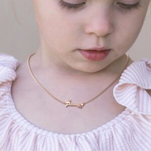 Collier personnalisé prénom pour enfant 9