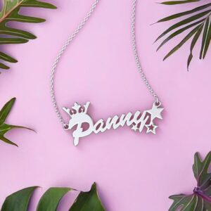 Collier personnalisé prénom pour enfant 10