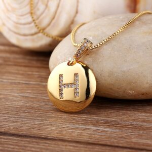 Collier avec lettres initiales pour femmes 10 Collier avec lettres initiales pour femmes 10