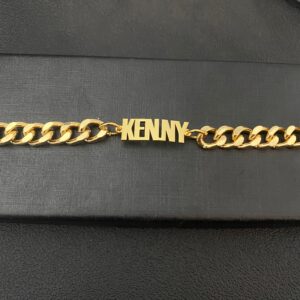 Bracelet avec nom personnalisé pour femme 12