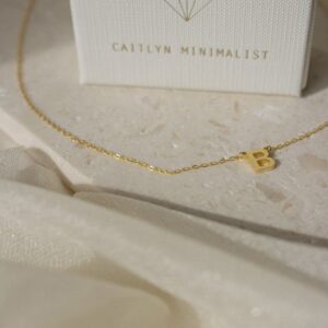 Collier initiales en acier inoxydable pour femmes 13 Collier initiales en acier inoxydable pour femmes 13