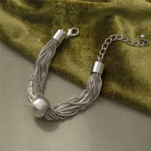 Bracelet style cubain pour femme 19 Bracelet style cubain pour femme 19