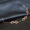 Bracelet Infini personnalisé 3 prénoms 10