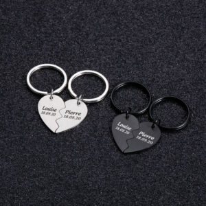 Porte-clés personnalisés pour Couple 16