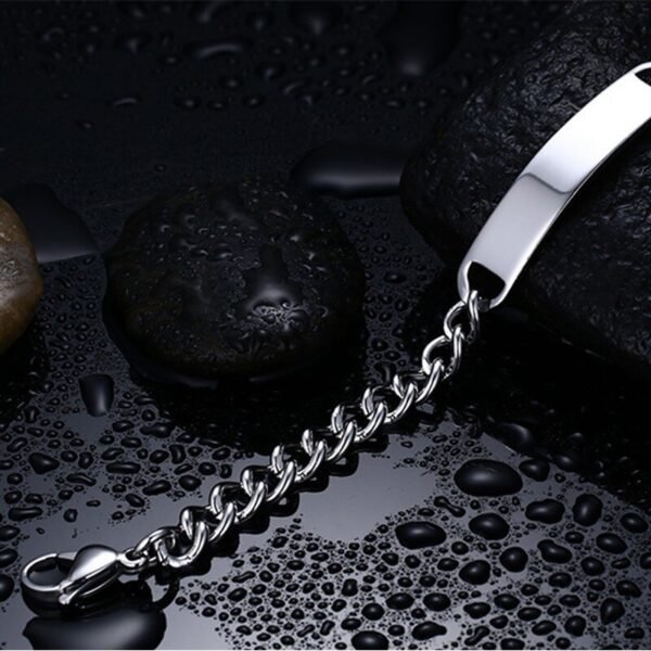 Bracelet personnalisé en acier inoxydable 6