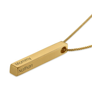 Collier Barre Totem 3D pour femme 13 Collier Barre Totem 3D pour femme 13