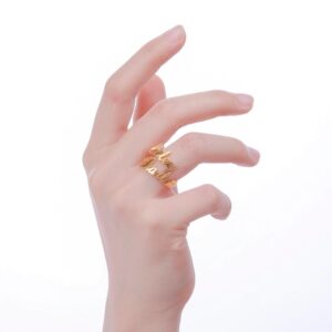 Bague Double Prénoms – Taille Ajustable 10 Bague Double Prénoms – Taille Ajustable 10