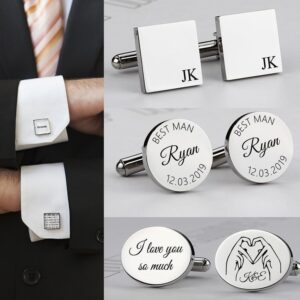 Boutons de manchettes personnalisés 6