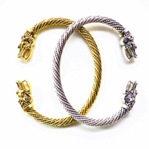 Bracelet Viking tĂȘte de Dragon 10 Bracelet Viking tĂȘte de Dragon 10