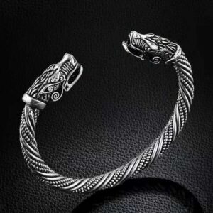 Bracelet Viking tĂȘte de Dragon 12 Bracelet Viking tĂȘte de Dragon 12