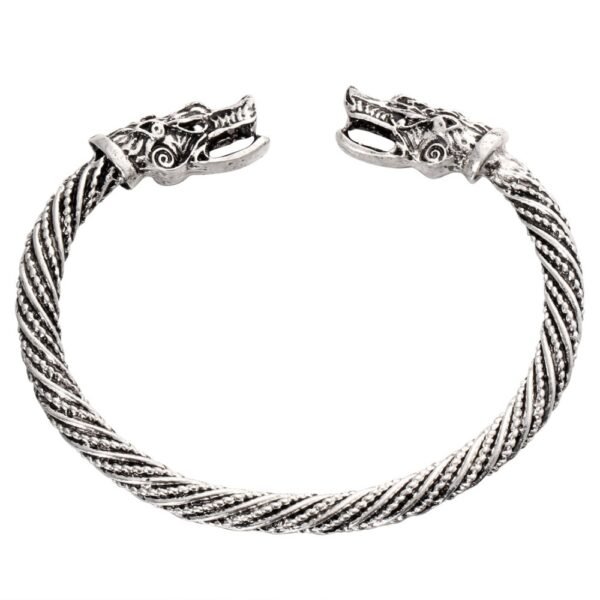 Bracelet Viking tête de Dragon 3