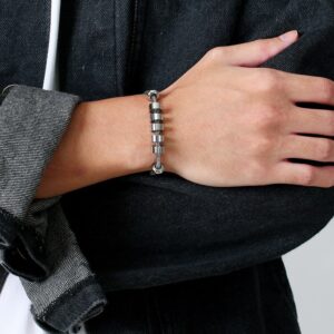 Bracelet avec Charms Gravés 8