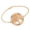 Bracelet Arbre de vie Gravé Argent 925 8