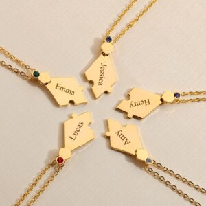 Pendentifs Separables personnalisés (2 à 8 colliers) 10