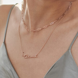 Emma – Collier personnalisé prénom 9