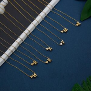 Collier Pendentif Coeur avec Initiale 12 Collier Pendentif Coeur avec Initiale 12