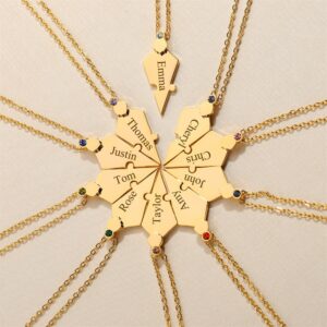 Pendentifs Separables personnalisés (2 à 8 colliers) 14