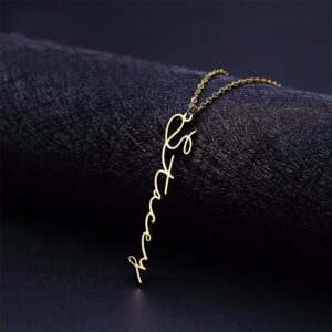 Collier vertical influenceur personnalisé 11 Collier vertical influenceur personnalisé 11