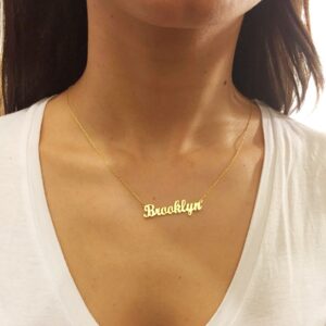 Collier personnalisé Multi-prénoms(1 à 6) 12