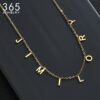 Collier personnalisé avec des lettres séparées 9