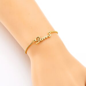 Bracelet réglable personnalisé prénom 13