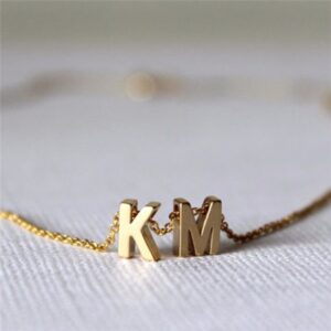 Collier pendentif personnalisé initial 16 Collier pendentif personnalisé initial 16