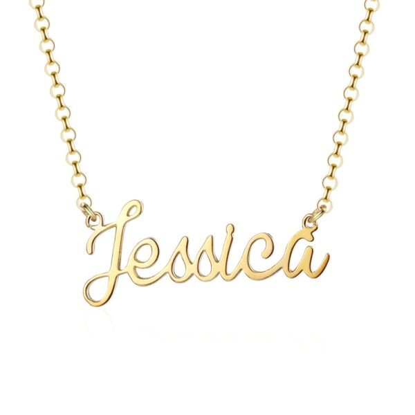 Jessica- Collier personnalisé prénom 5