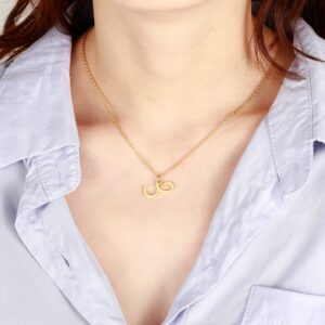 Collier personnalisé initiale arabe 20 Collier personnalisé initiale arabe 20