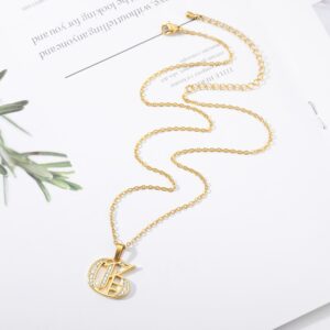 Collier strass initiale majuscule 13