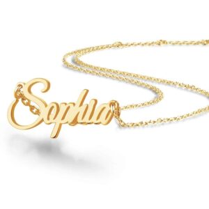 Sophia – Collier prénom à personnaliser 9