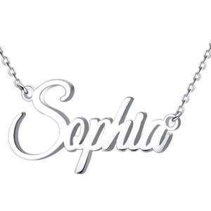 Sophia – Collier prénom à personnaliser 10